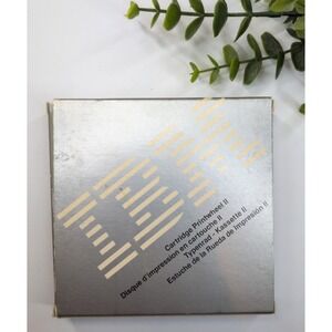 PRESTIGE ELITE 12P🚨Vtg IBM Printwheel II Cartridge Typewriter Font 1353502 USA